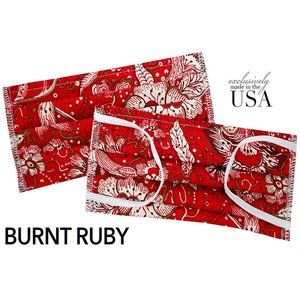 Soft Cotton Reversible Face Mask with Nose Wire